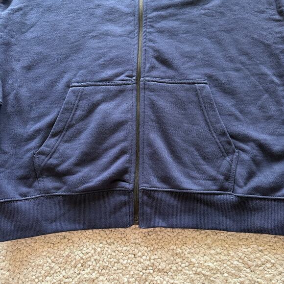 Men's YoungLA ClassicZip Hoodie, XL, NWT, NavyBlue - Picture 5 of 8